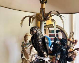 Pair of Parrot Lamps