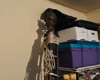 9ft Tall Chandelier from Pano's and Paul's Restaurant in Atlanta