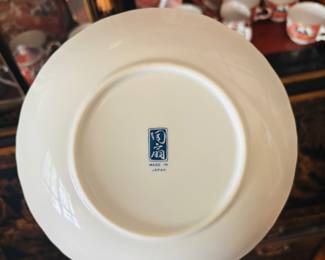 Set of Arita Imari Peacock China