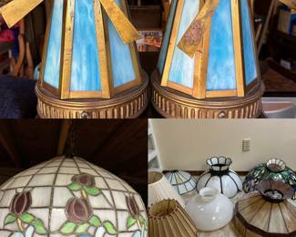 The windmills are lamps