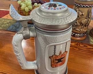 1985 Avon 'The Building of America: The Blacksmith' Beer Stein