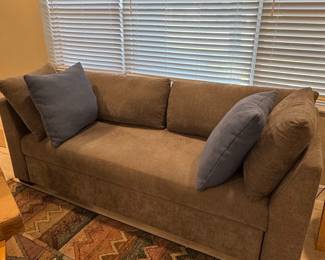 Modern Microfiber Sleeper Sofa