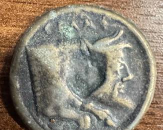 Ancient Greek Bronze Coin, possibly Gela, Sicily