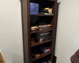 Simpli Home Amherst 5-Shelf Bookcase