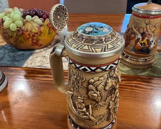 1988 Avon 'Indians of the American Frontier' Beer Stein