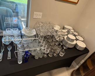 Mixed Assortment of Vintage Glassware and Fine China
