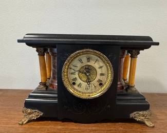 Antique Seth Thomas Adamantine Mantel Clock