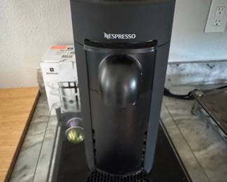 Nespresso VertuoPlus Coffee and Espresso Machine by De'Longhi