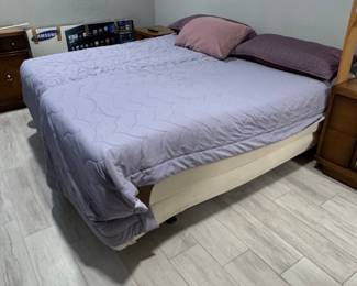 King Size Bed Frame and Mattress Set