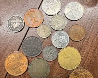 Assorted World Coin Collection