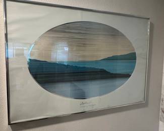 Marcus Uzilevsky 'Sea of Glass' Serigraph