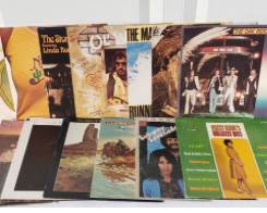 1970s Country Rock Vinyl LP Album Collection