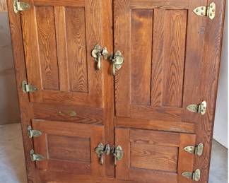 Antique FRIDGID Icebox