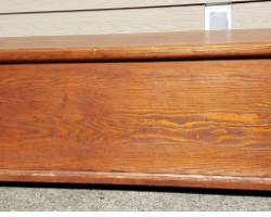 Solid Cedar Wood Storage Chest with Tray
