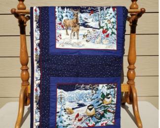 Christmas Patchwork Quilt 42x66