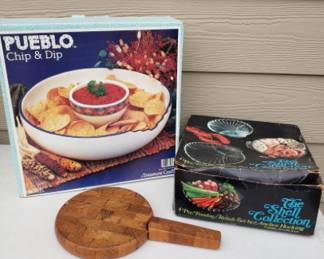 Vintage Entertaining Serving Pieces