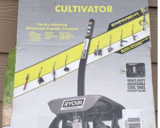 Ryobi Expand-It Cultivator Attachment