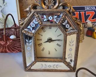 ORNATE BOUDOUIR CLOCK