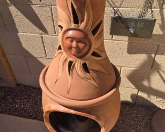 TERRACOTTA CHIMINEA