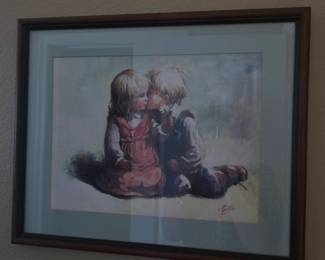 WALL PRINT 2 CHILDREN