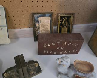 BOOKENDS, CAMEL FIGURINE, ODDITIES