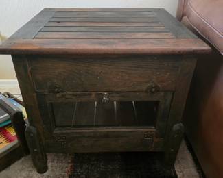 VINTAGE NESTING BOX SIDE TABLE