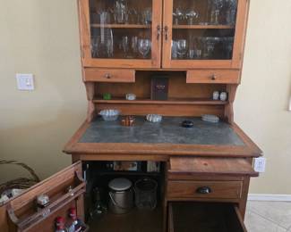 WOODEN HUTCH