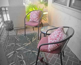 PORCH SEATING OUTDOOR RUGS
