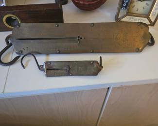 VINTAGE HANGING SCALES