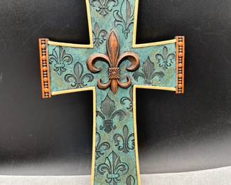 Fleur de Lis Cross 