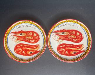 Williams-Sonoma Gambas Al Ajillo Tapas Plates