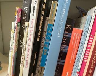 Collection of Japanese Art and Design Reference Books
