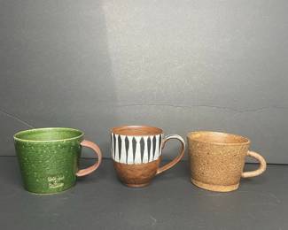 Japanese Studio Pottery Mugs