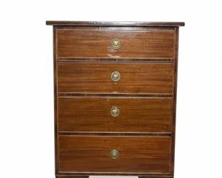 Vintage Federal Style Mahogany Chest