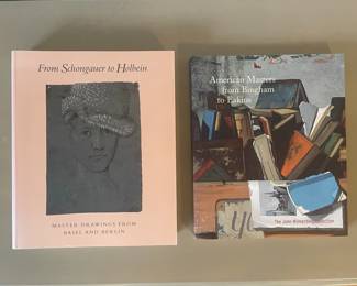 Art Exhibition Catalogues: From Schongauer to Holbein and American Masters from Bingham to Eakins