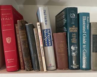 Large Collection of Hardcover and Softcover Books