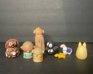 Japanese Folk Art and Studio Ghibli Miniature Figures