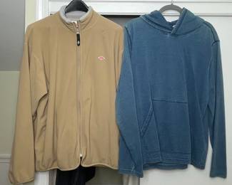 Danton Fleece Jacket and Quaker Marine Supply Hoodie