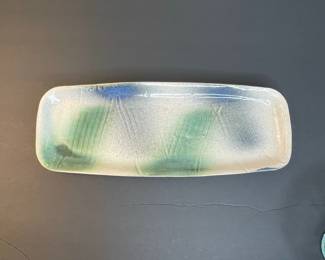 Studio Pottery Rectangular Tray