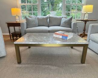Marble Top Coffee Table