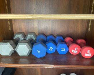 Hexagonal Hand Weights