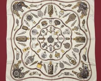 Hermès Carre 90 'Qu'importe le Flacon' Silk Scarf