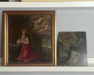 Religious Devotional Oil Paintings