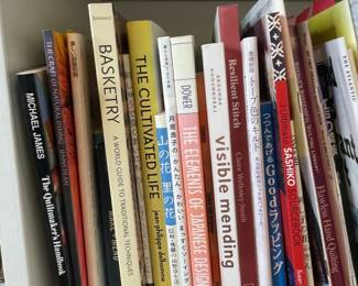 Collection of Craft and Textile Art Books