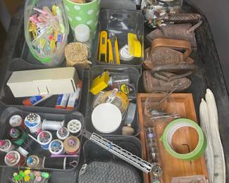 Vintage Sewing and Craft Supplies Assortment