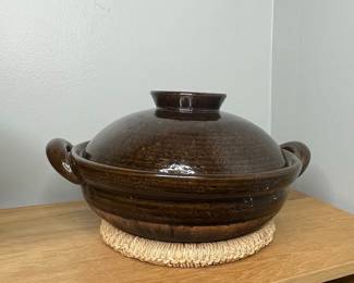 Donabe Japanese Earthenware Clay Pot