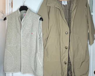 Danton Fleece Vest and Hooded Coat