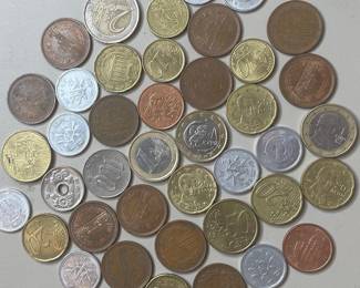 Collection of World Currency Coins
