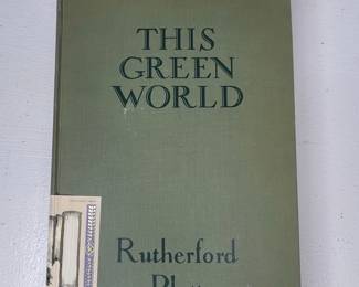 This Green World Signed by Rutherford Platt (1944 Fifth Printing, Inscribed)