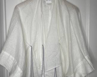 SOUΒ·SOU Linen Kisaragi Poncho